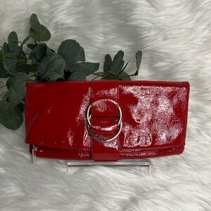EUC - Red Hobo Clutch